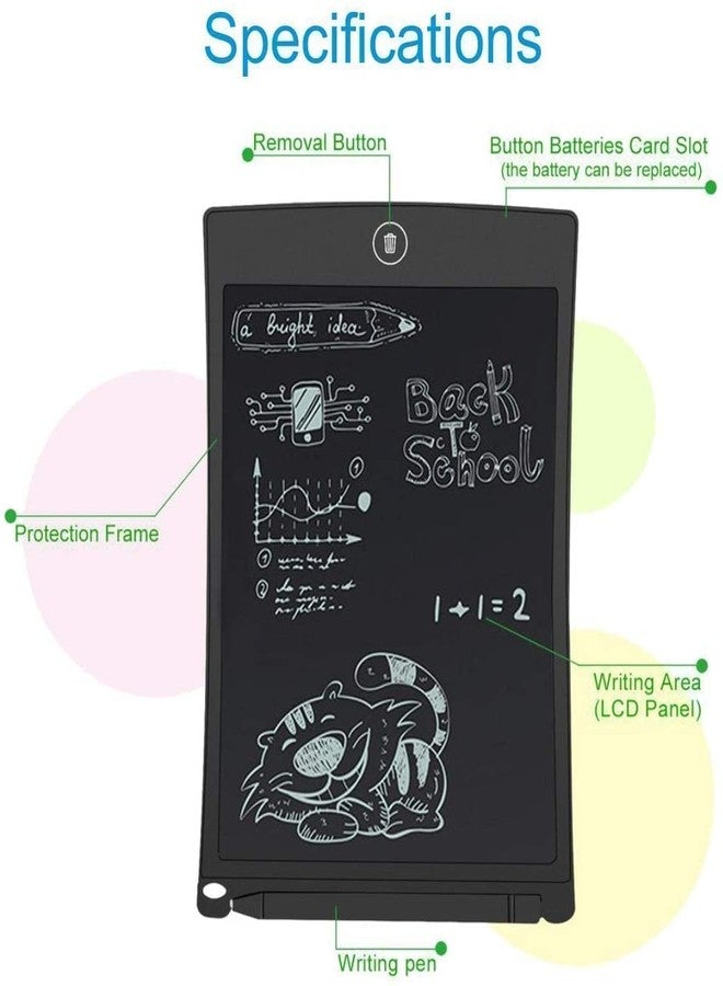 Jynxe 8.5 Inch LCD Writing Pad, Handwriting Tablet, Drawing & Note Taking Pad for Kids, Reusable Digital Notepad for Learning, Fun, and Creativity, Ruff Pad for Kids - Image 3